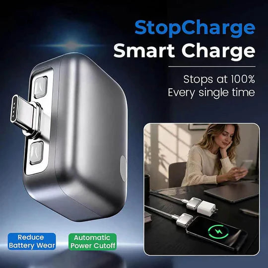 Auto Shut-Off Charging Adapter – Smart Overcharge Protector for Phones & Tablets