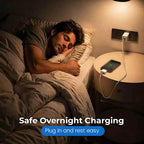 Auto Shut-Off Charging Adapter – Smart Overcharge Protector for Phones & Tablets