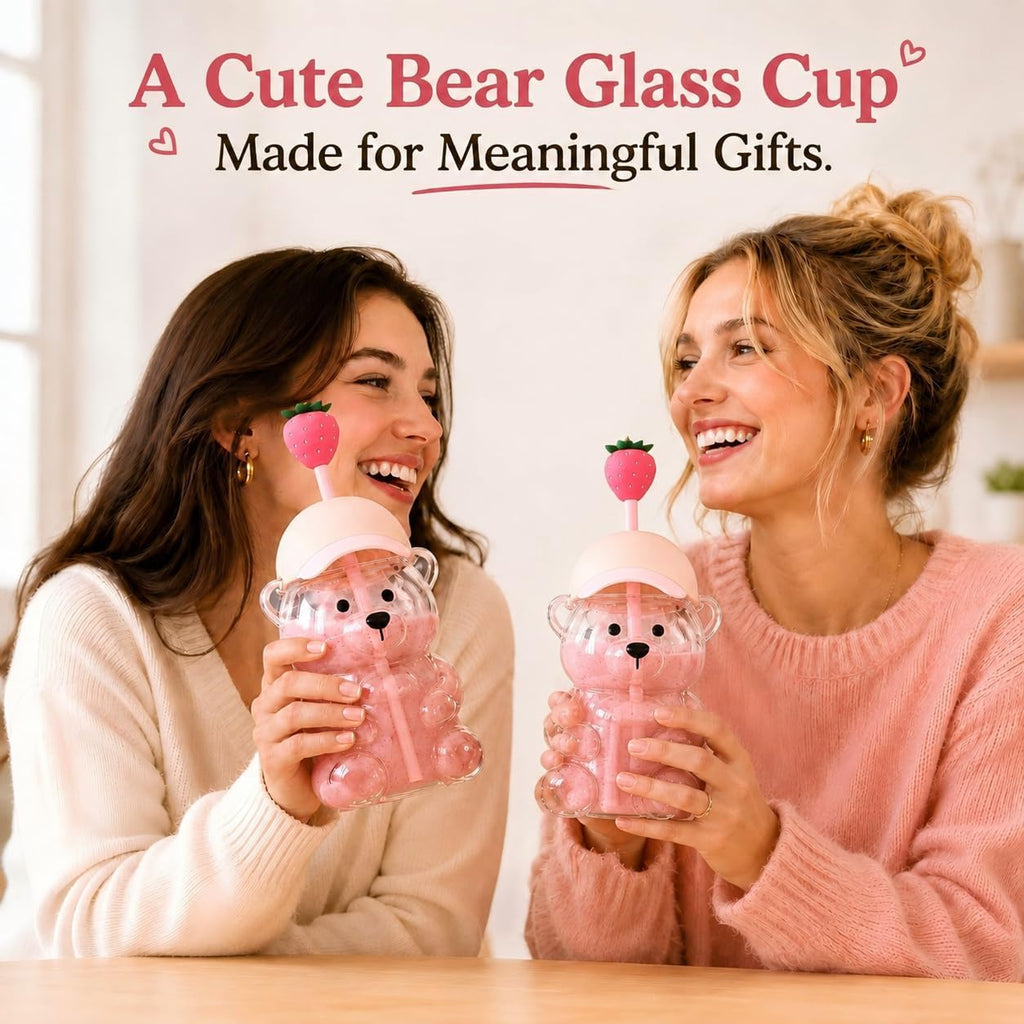 2026 Limited  Edition Authentic Starbucks Pink Bearista  Straw Cup