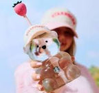 2026 Limited  Edition Authentic Starbucks Pink Bearista  Straw Cup