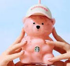 2026 Limited  Edition Authentic Starbucks Pink Bearista  Straw Cup